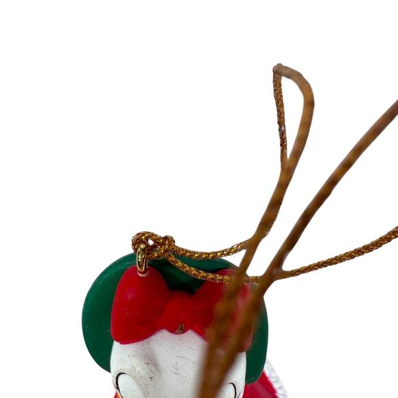 Vintage Daisy Duck Caroling Christmas Ornament Hanging Holiday Decor Collectible - Picture 5 of 8
